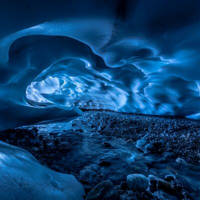 1. Platz: Manuel Plaickner - Gletscherhöhle