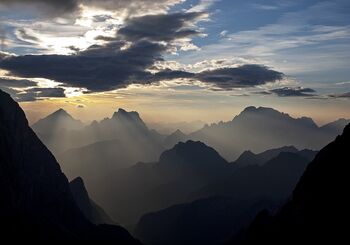 giochi di luci in alta quota