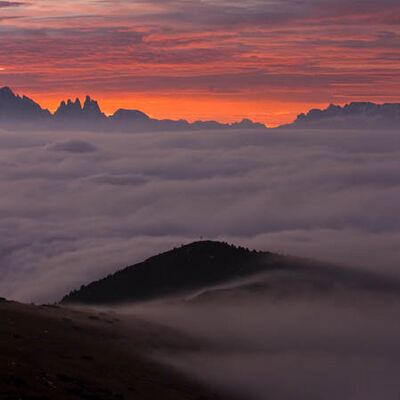 4. Platz: Kantioler Georg - Morgenrot und Hochnebel