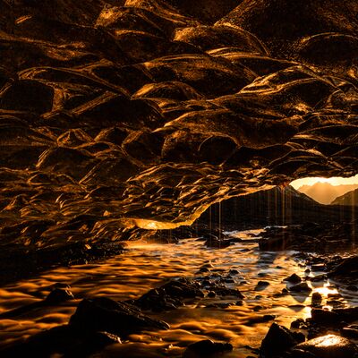 3. Platz: Lukas Schäfer - Goldene Eishöhle