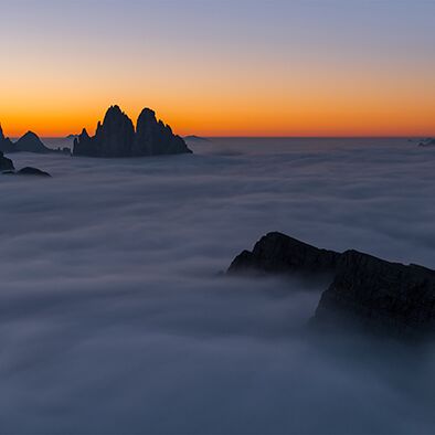 7. Platz: Martin Brugger. Platz: Nebelmeer