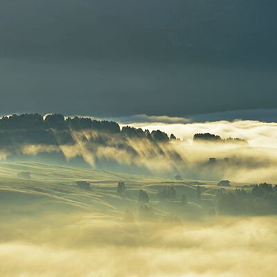 7. Platz: Michael Trocker - Seiser Alm im Morgennebel