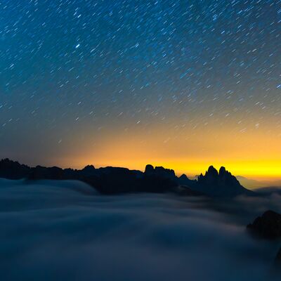 6. Platz: Peter Pliger - Sternennacht