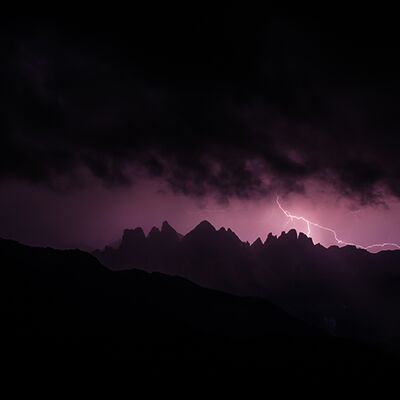 4. Platz: Claudio_Sferra - Tuoni e fulmini sulle Odle