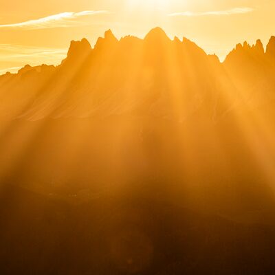 4. Platz: Günther Plaickner - Sonnenstrahlen Geißler